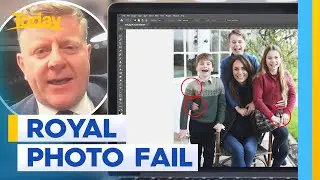 Kate Middleton apologises after editing royal family photo | Today Show Australia