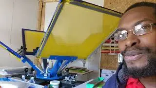 Upgrading My Screen Printing Frame Setup🔥 #dtf #tshirt #heatpress #DIY #Screenprinting #sublimation