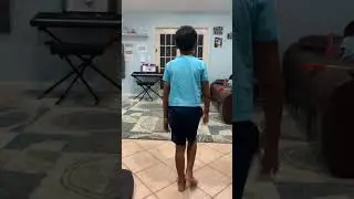 I can walk slow motion 
