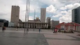 The capital of great Mongolia after the rain.