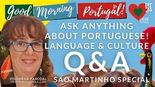 São Martinho time of year with Filomena on (Feel) Good (Friday) Morning Portugal!