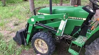 Tommy the shop tractor has HDS.