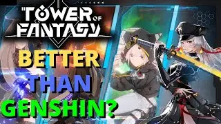 Tower Of Fantasy Better Than Genshin Impact? Review End Game Peek!