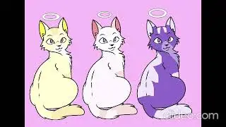 Cletus, Collin and Keenie (Helluva Boss) as Cats (For 
