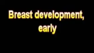 What Is The Definition Of Breast development, early Medical Dictionary Free Online