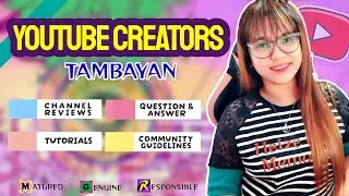 YOUTUBE CREATORS TAMBAYAN: Q&A, CHANNEL REVIEW, TUTORIALS AND MORE!!🔴MGR LIVESTREAM