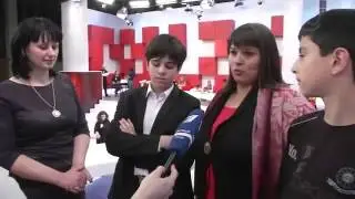 Давид Саникидзе   Интервью после СП   Голос Дети   С1