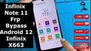 Infinix Note11 x663 Frp Bypass Android 12  Infinix X663 Frp Latest Method 2023 