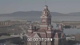 Bellingham, WA - Stock Footage with timecode no color correction - DPdrones.com