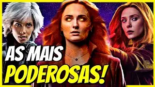 AS MULHERES MAIS PODEROSAS DA MARVEL!