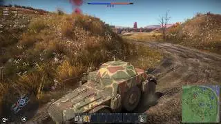War Thunder | Убит в колесо!