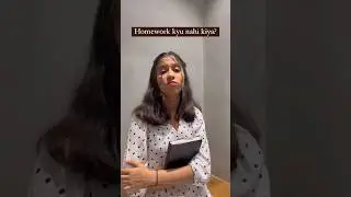 Homework kyu nahi kiya? #funnyshorts #comedy #shortsviral #shorts #shortsindia A#trendingshorts #yt