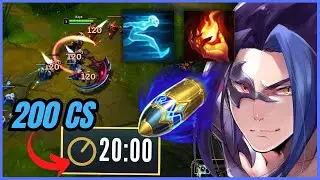 HOW TO GET 3X THE ENEMY GOLD WITH KAYN TOP! (FIRST STRIKE IS BROKEN!)
