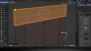 [AI voice version] --- BLENDER 3.x - Basics - The Copy Rotation Constraint tutorial; Venetian blinds