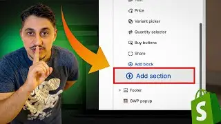 How to Add More Sections to Your Shopify Theme EASY METHOD (shopify theme development)
