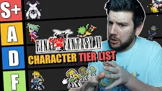 WHO IS THE BEST In Final Fantasy 6!? | FFVI Character Tier List