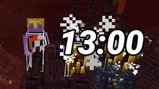 Minecraft Speedrun 13:00 RSG Any%