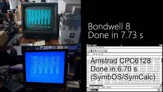 SymCalc vs. Multiplan - speed comparison