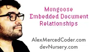 AM Coder - Mongo/Mongoose Relationships with Embedded Documents