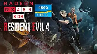 rx 480 8gb | resident evil 4 remake