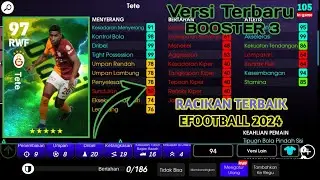 2 Racikan Terbaik Tete Selection Brazil Max Level Rating Efootball mobile 2024