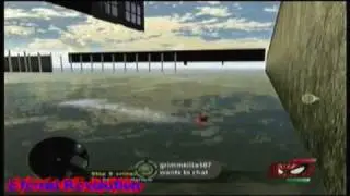 Spider-Man Web of Shadows Glitches - Under The Map