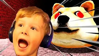 СПАСАЕМ КОТЯТ ОТ ГОЛОВЫ СОБАКИ! ПОБЕГ ОТ ГОЛОВЫ DOGE В ROBLOX! Doge Head Escape