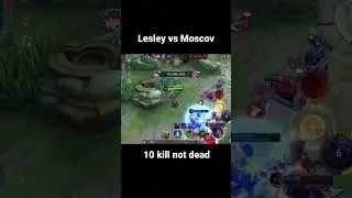 WTF Triple kill Lesley montage | lesley freestyle turet | #shorts #mobilelegends #lesley