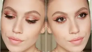 Altın / Bakır Tonlar & Dramatik Eyeliner