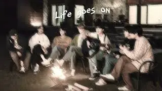 life goes on - bts // sped up