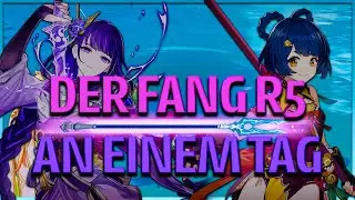 DER FANG R5 an EINEM TAG mit diesem TRICK (Beste F2P WAFFE) I Genshin Impact Deutsch