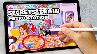 😱👉ALL THE SECRETS OF TRAIN AND METRO STATIONS IN PAZU AVATAR WORLD New Update