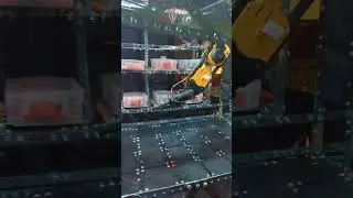 Moving all three robotic arms test.