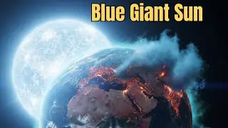 What If the Sun Became a Blue Giant Like Rigel?