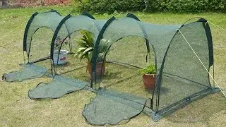 pop up grow tunnel net for garden
