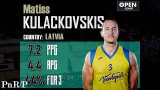 Matiss Kulackovskis Highlights Ventspils/College Highlights