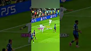 Mbappé's first goal for Real Madrid 