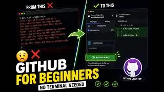 How to Create a GitHub Profile & Use GitHub Desktop (Complete Beginner Tutorial)