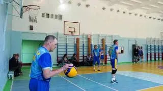 Волейбол. 27-й Шмаковский турнир ветеранов. Мужчины 50+. Дальприбор (Владивосток) - Гейзер (Елизово)