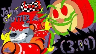 [Pizza Tower] John Gutter Lap 3 Speedrun (Sub 3:09)
