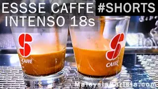 (238) Espresso Extraction 18 seconds Essse Caffe Intenso 