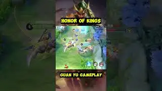 HOK Guan Yu Best Moment Gameplay #hok #honorofkings #gaming