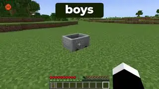 Boys VS Girls Minecraft