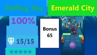 Rolling Sky - Emerald City ( Bonus 65 ) ⭐⭐⭐⭐⭐