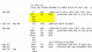 {36} Intel 8008 Assembly Video #5 Assembler Directives or Pseudo Opcodes