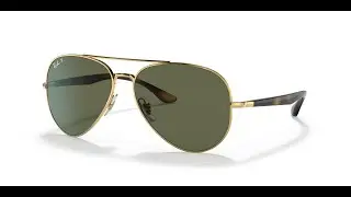 Mắt kính chính hãng hiệu RayBan RB3675 Aviator Polarized. Made in Italy 🇮🇹