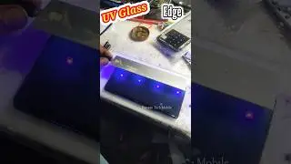 Mobile Protection Uv glass Replace #viralvideo #edgeglass #uvglass #trending #youtubeshort #short
