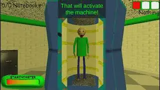Baldi's Basics Classic Remastered: Baldi's shrink machine!
