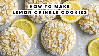 BAKERS SECRET to perfect Lemon Crinkle Cookies!