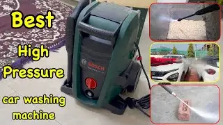 Best High Pressure Car Washing Machine For Home | Bosch Aquatak 125 Unboxing | Car Washer